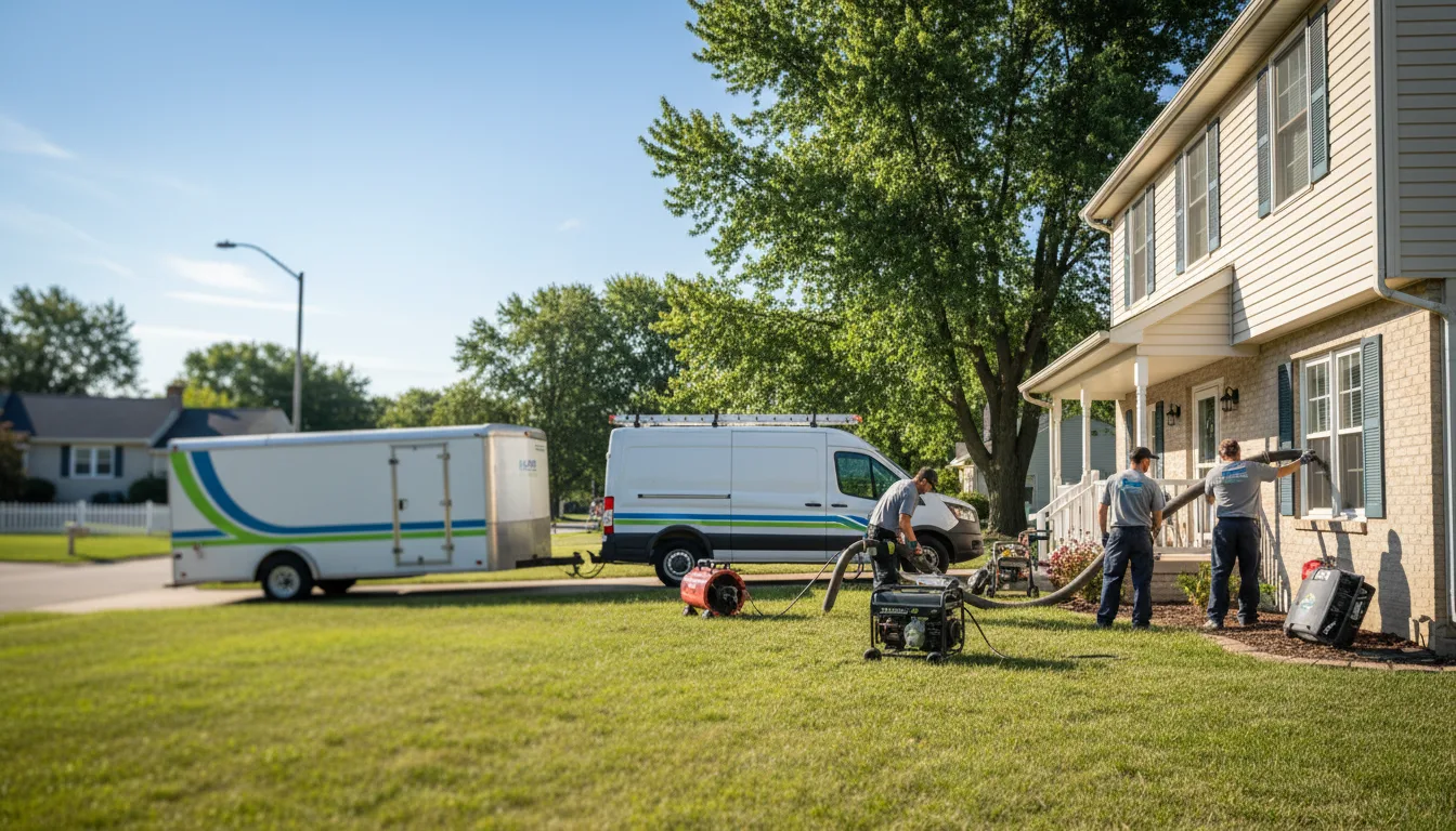 Flooded Basement Restoration And Cleanup With Repair in Miltonvale, KS near me
